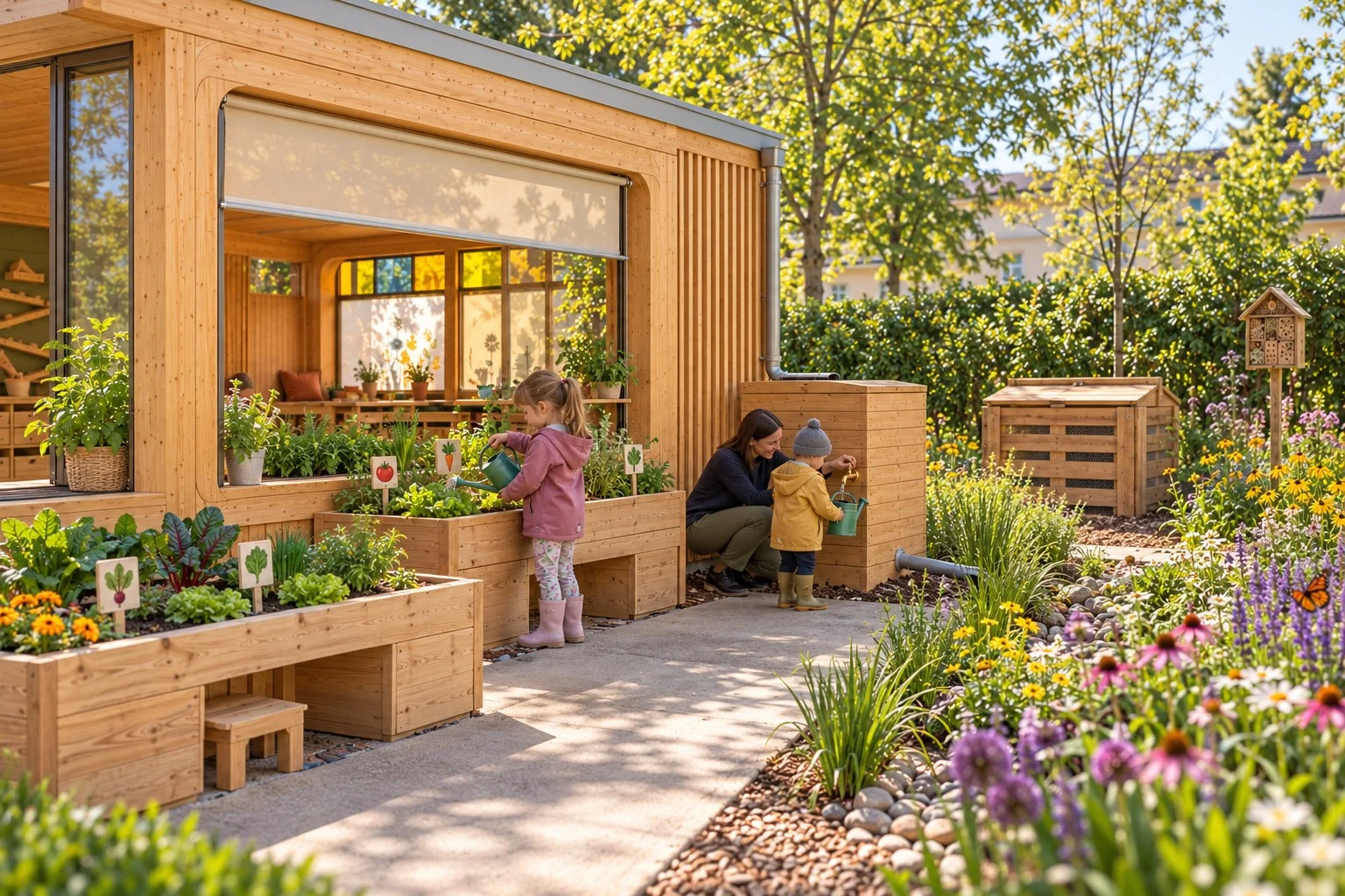 Garden and water trail: Nature garden — visualisation in development